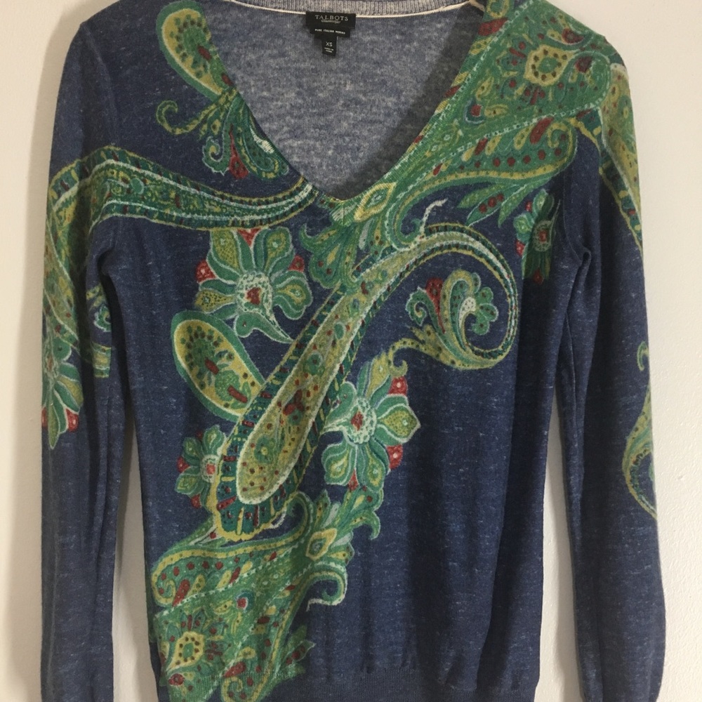 Talbots Long Sleeve Thin Sweater